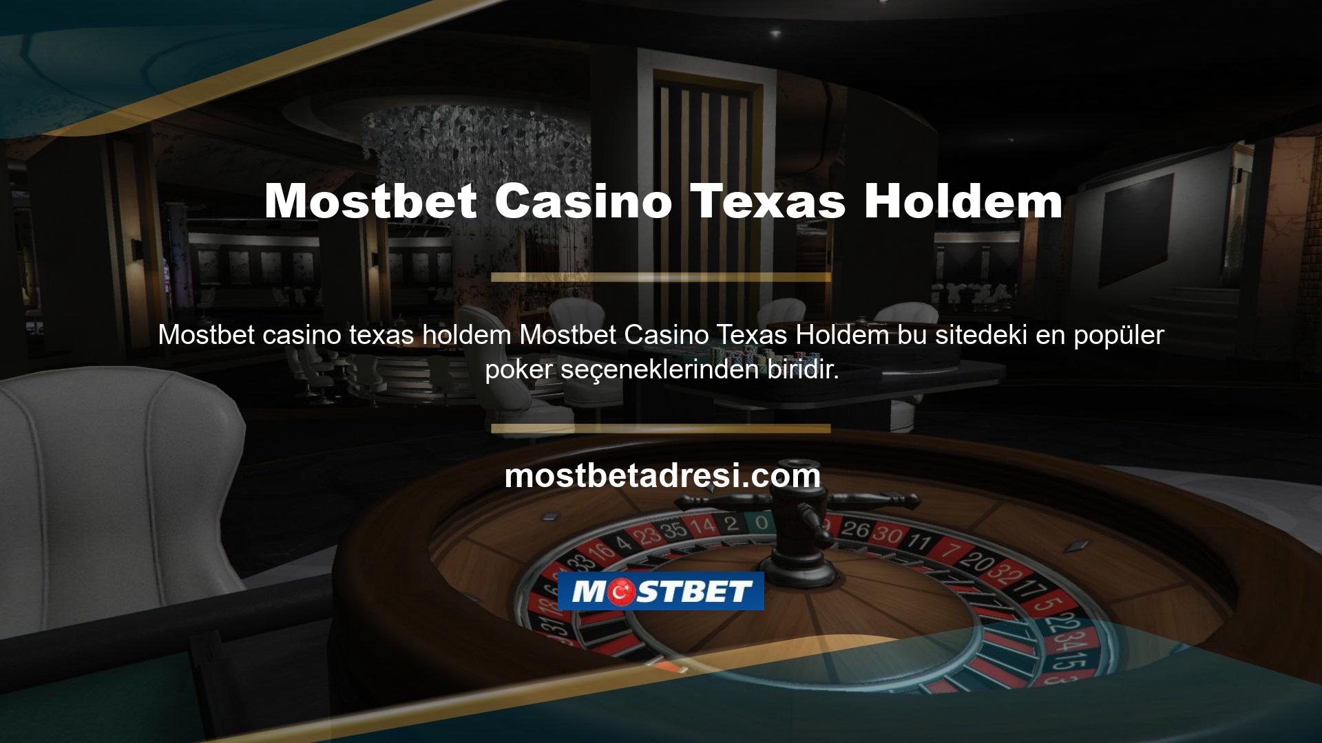 Poker oyununun başka bir versiyonuna dönüştürülen Texas Hold'em casino formatı, en iyi kazanma şansını sunuyor